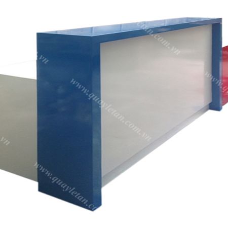 Quầy Lễ Tân Lệch Sơn QLTL S11